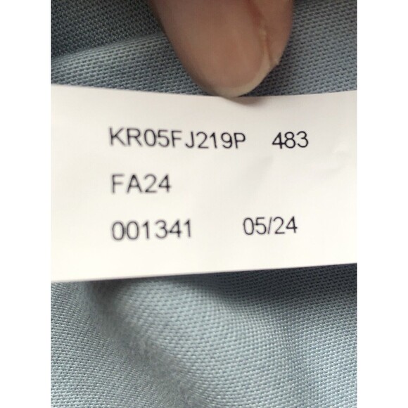 Michael Kors Mens Crew Neck T-Shirt Pale Blue Size XL NWT - Picture 12 of 13